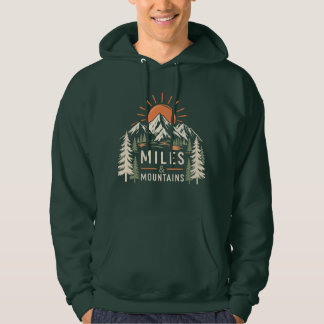 Miles & Mountains sweatshirt
