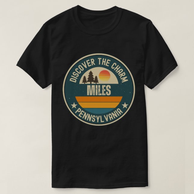 Miles, Pennsylvania T-Shirt (Design vorne)