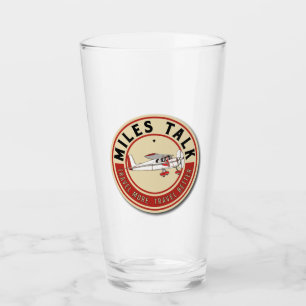 MilesTalk Pint Glass Glas