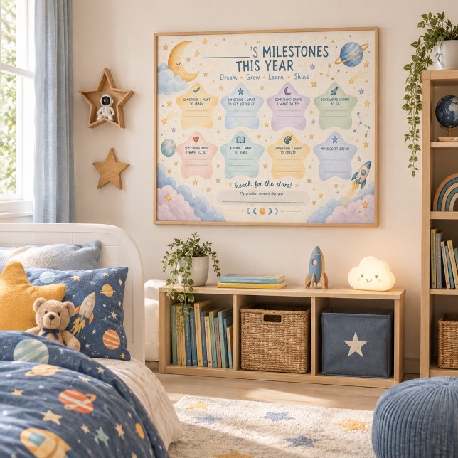 Milestone Chart Poster (Von Creator hochgeladen)