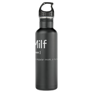 Milf Definition - Fit Hot Mama Milf für Mutter Da Edelstahlflasche
