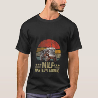 MILF MILF Mann I Liebe Landbau Gewitter Retro Vint T-Shirt