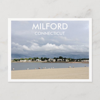 Milford, Connecticut Postkarte
