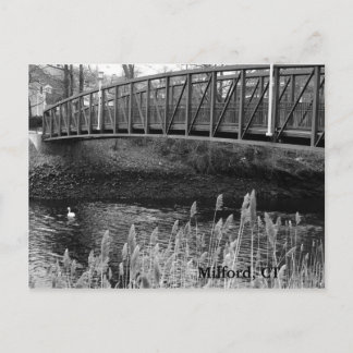 Milford, CT Postcard Postkarte