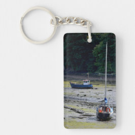 Milford Haven Wales Low Tide Schlüsselanhänger