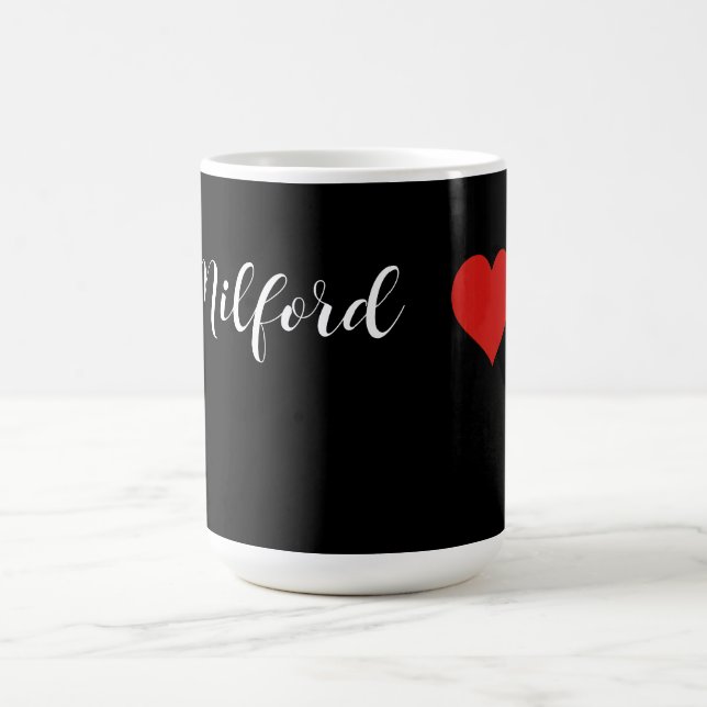 Milford Herz  Kaffeetasse (Mittel)
