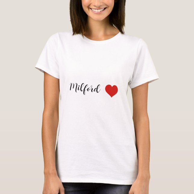 Milford Love  T-Shirt (Vorderseite)