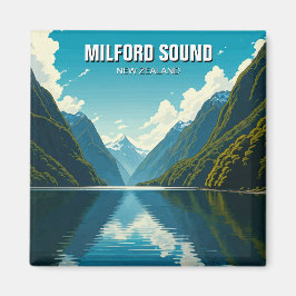 Milford Sound Neuseeland Magnet