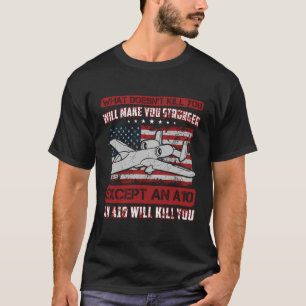 Militär A-10 Warthog Funny Military T-Shirt