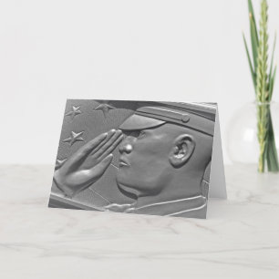 Militär dankt Ihnen Karten