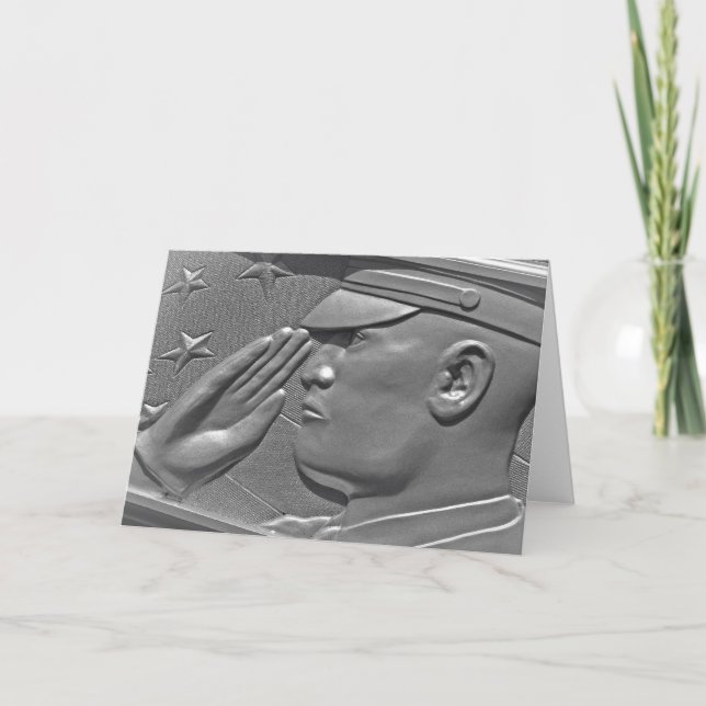 Militär dankt Ihnen Karten (Vorderseite)