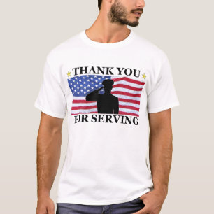 Militär dankt Ihnen T - Shirt