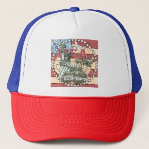 Militär der USA Truckerkappe