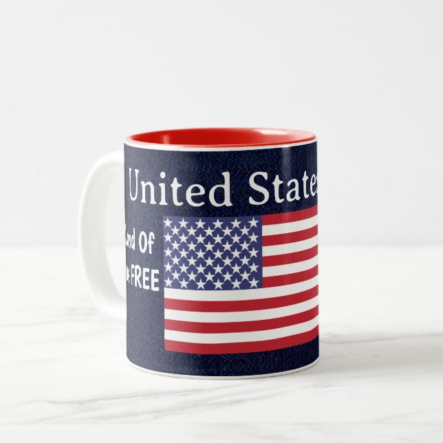 Militär Geschenke Sammlung - Zweifarbige Tasse (Vorderseite Links)
