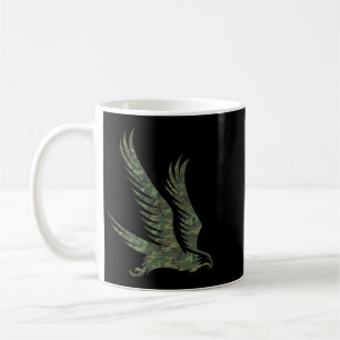Militär-Goshawk-Tarnmuster-Raptor-Veteran Kaffeetasse