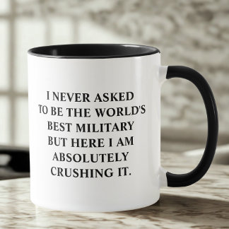 Militär habe ich nie Gefragt, der beste Militärdie Tasse