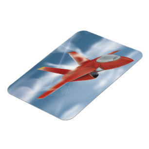 Militär-Jet-Flugzeug Magnet