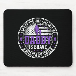 Militär-Kinder Land der Weil Papa tapfer ist Mousepad