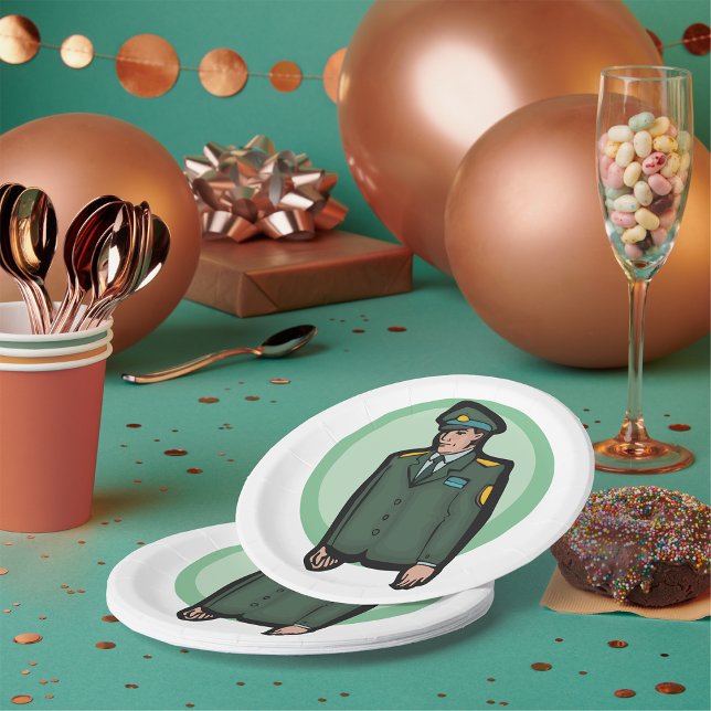 Militär Pappteller (Von Creator hochgeladen)