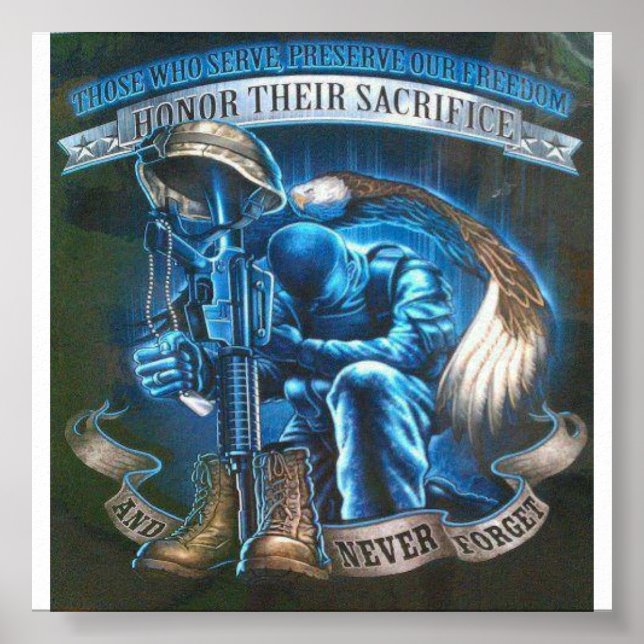 Militär Poster (Vorne)