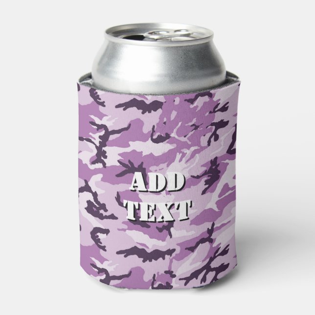 Militär-Rosa-Tarnmuster Dosenkühler (Kanne Vorderseite)