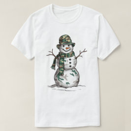 Militär Schneemann T-Shirt