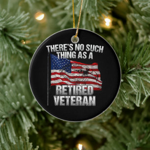 Militär - So etwas wie ein remüder Veteran gibt es Keramik Ornament