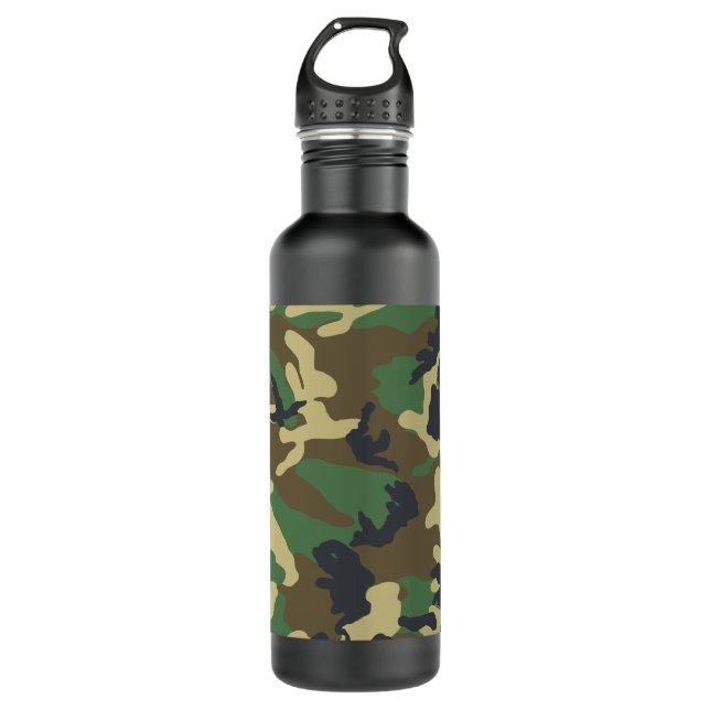 Militär tarnt Flasche Trinkflasche (Vorderseite)
