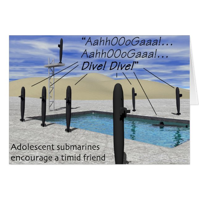 Militär - U-Boot (Vorderseite (Horizontal))