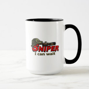 Militärarmee-Marine-Marineluftwaffen-Scharfschüt Tasse