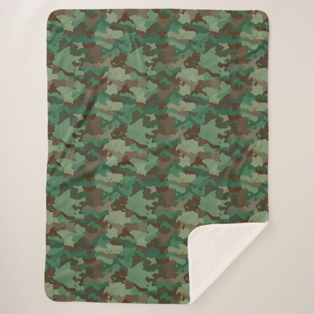 Militärdecke Sherpadecke (Vorderseite)