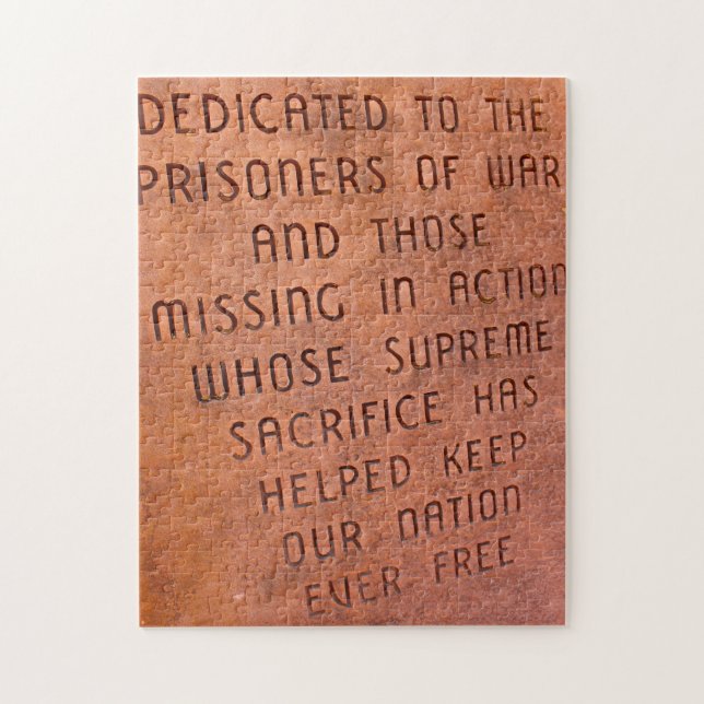 Militärdenkmal New Mexico. Puzzle (Vertikal)