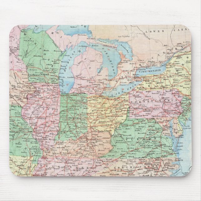 Militärdiagramm der Gewerkschaft Mousepad (Vorne)