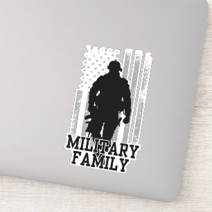 Militärfamilie Aufkleber