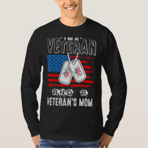 Militärfamilie Ich bin Veteran und Mama eines Vete T-Shirt