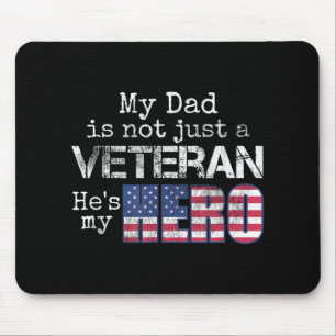 Militärfamilienveteran unterstützt meinen Vater Us Mousepad