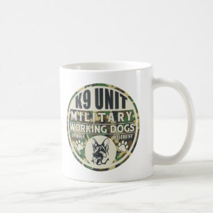 Militärfunktions-Hunde der Einheits-K9 Tasse