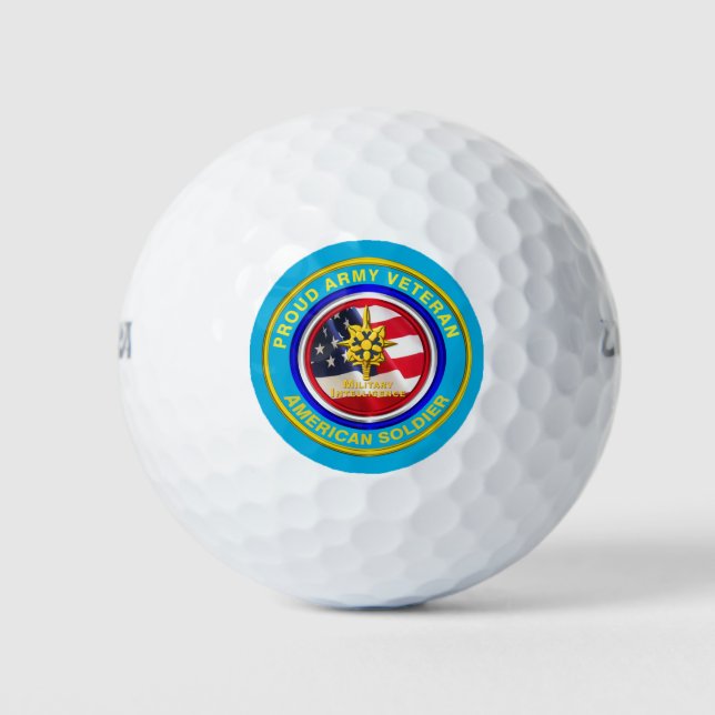Militärgeheimdienst der Armee Veteran Golfball (Vorderseite)