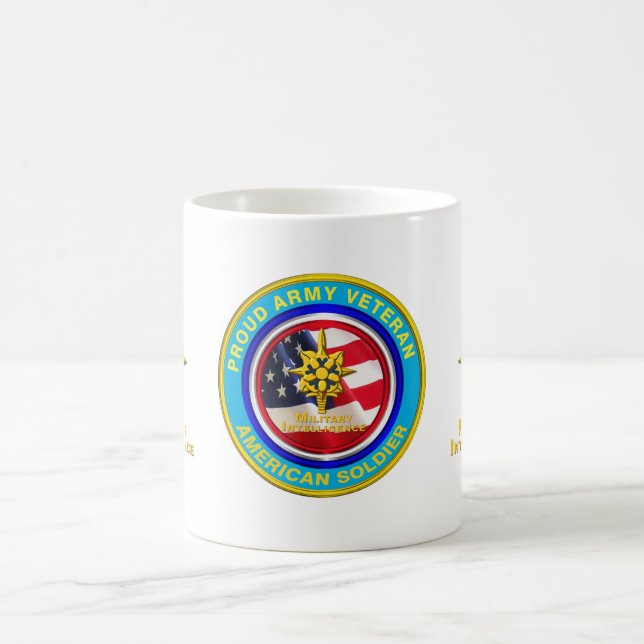 Militärgeheimdienst Veteran Keepake Kaffeetasse (Mittel)