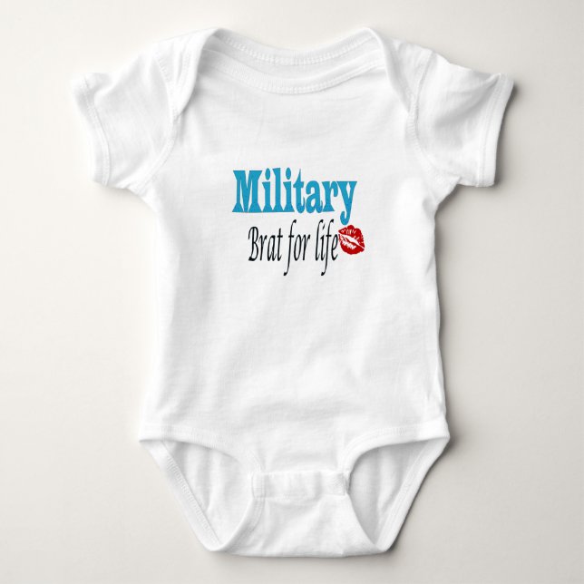 Militärgör Baby Strampler (Vorderseite)