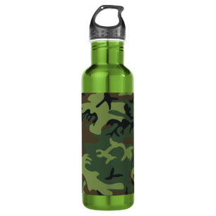 Militärgrün-Tarnung Edelstahlflasche