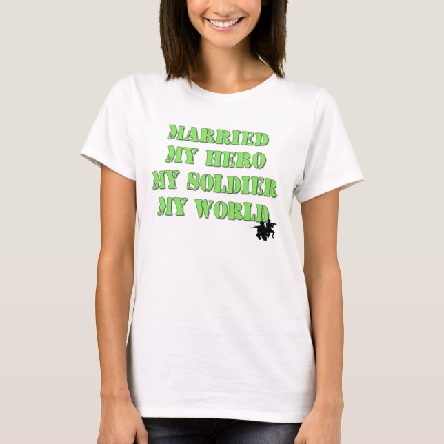 Militärheld T-Shirt (Vorderseite)