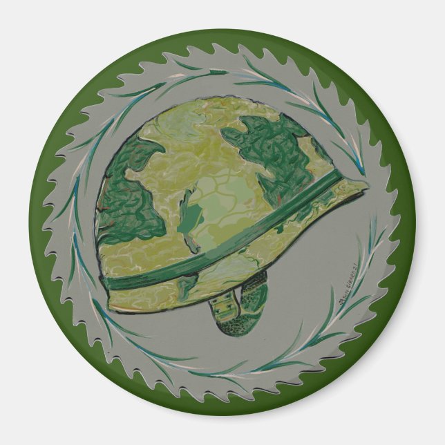 Militärhelm Magnet (Vorne)