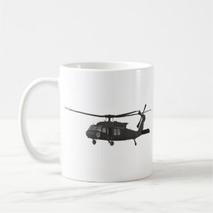Militärhubschrauber Kaffeetasse
