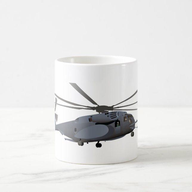 Militärhubschrauber MH-53 Kaffeetasse (Mittel)
