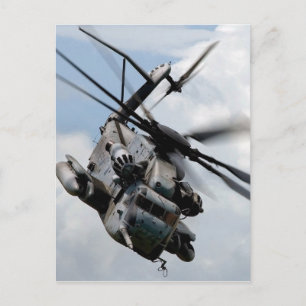 Militärhubschrauber Postkarte