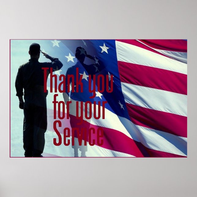 MILITÄRIN POSTER (Vorne)