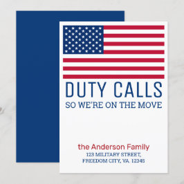 Militärisch haben wir die amerikanische Flagge der Ankündigung