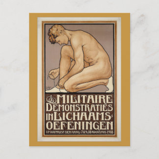 Militärische Akademie 1918 Postkarte