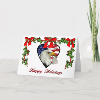 Militärische amerikanische Weihnachtskarte Feiertagskarte